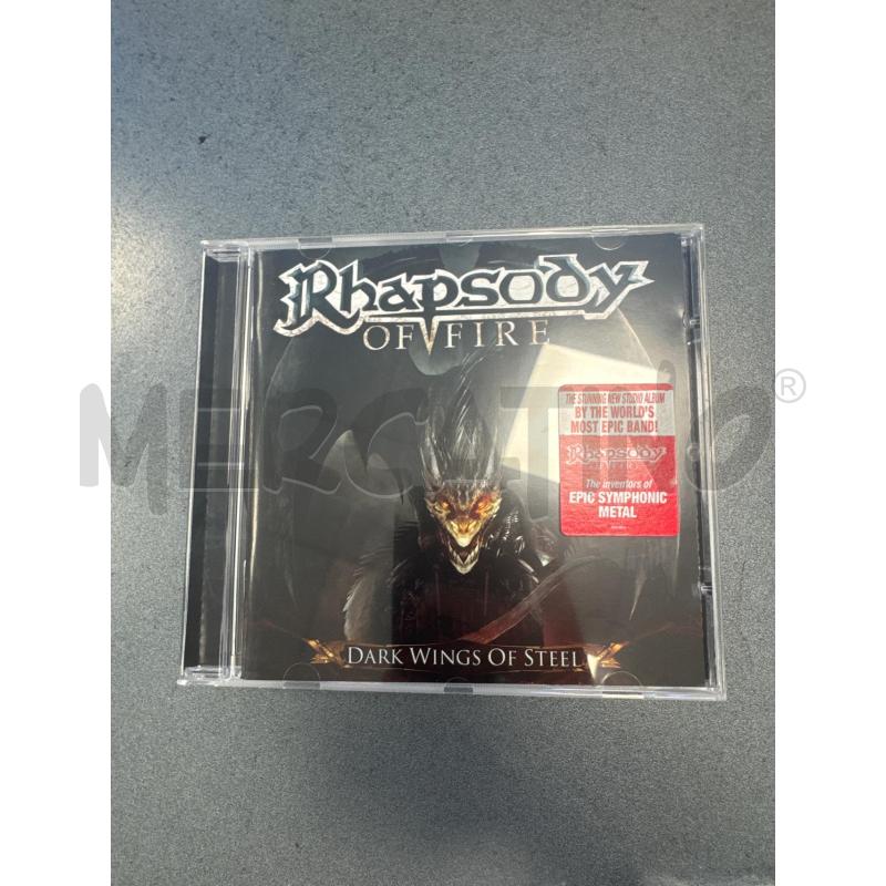RHAPSODY- ON FIRE DARK WINGS OF STEEL | Mercatino dell'Usato Colleferro 1