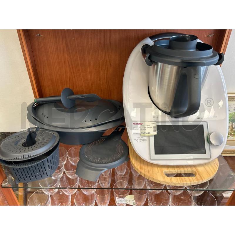 ROBOT DA CUCINA VORWEK BIMBY TM6 CON ACCESSORI | Mercatino dell'Usato Colleferro 1