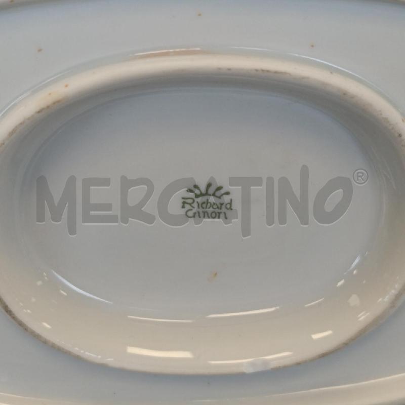 SALSIERA RICHARD GINORI BORDINO DORATO FIORELLINI AZZURRI | Mercatino dell'Usato Colleferro 2