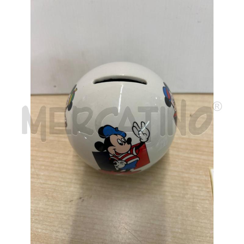 SALVADANAIO TONDO TOPOLINO DINSEYLAND | Mercatino dell'Usato Colleferro 2