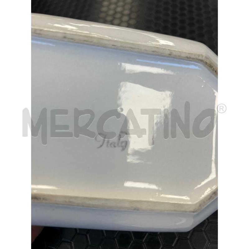 SCATOLINA CERAMICA BIANCA RETTANGOLARE PIERROT | Mercatino dell'Usato Colleferro 3