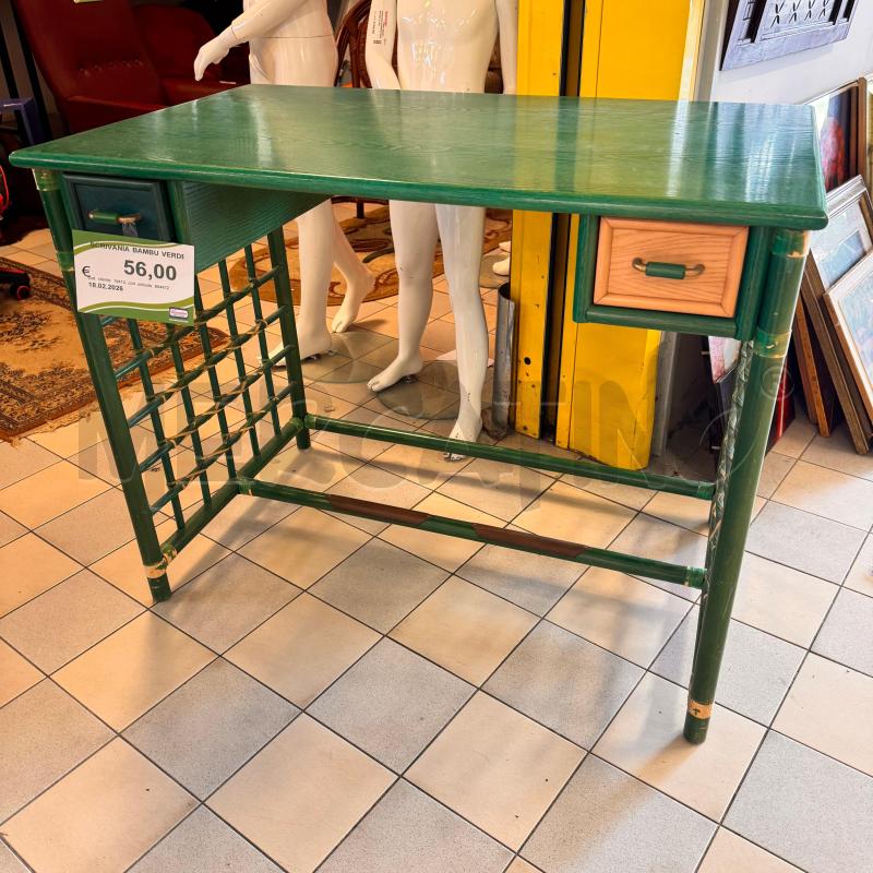 SCRIVANIA BAMBU VERDE   | Mercatino dell'Usato Colleferro 3