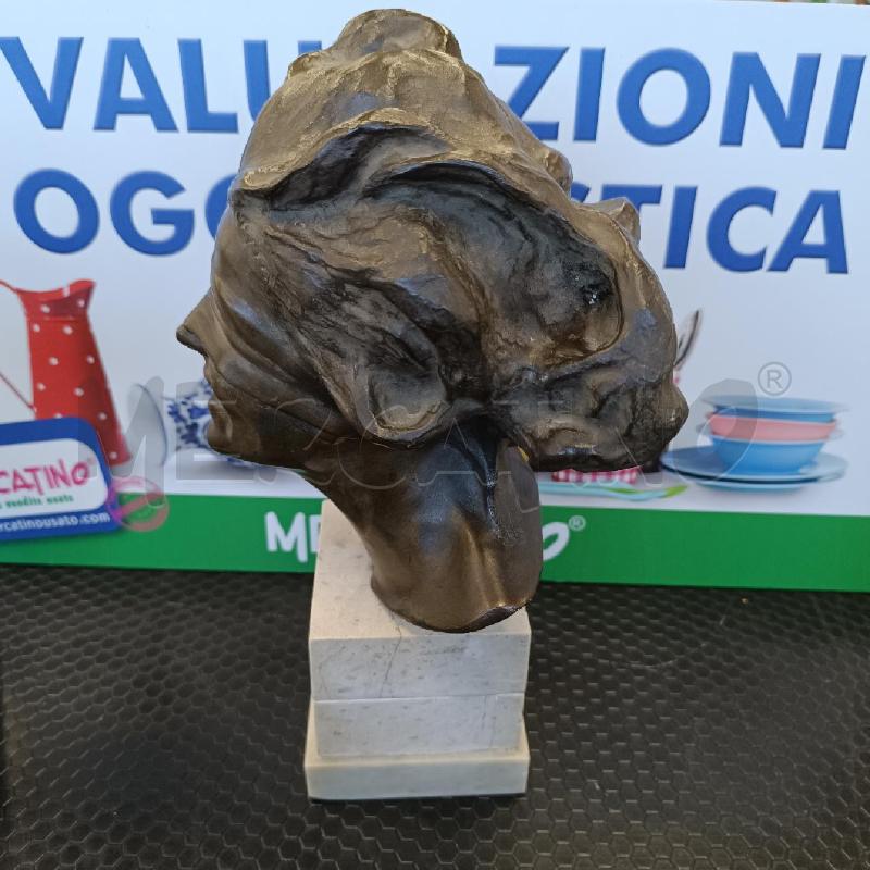 SCULTURA DEA BENDATA IN LEGA OTTONATA | Mercatino dell'Usato Colleferro 4