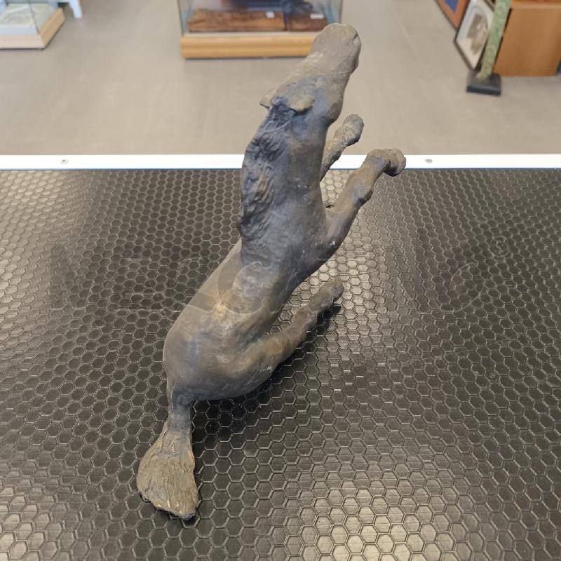 SCULTURA PICCOLA CAVALLO IN OTTONE PIENO | Mercatino dell'Usato Colleferro 4