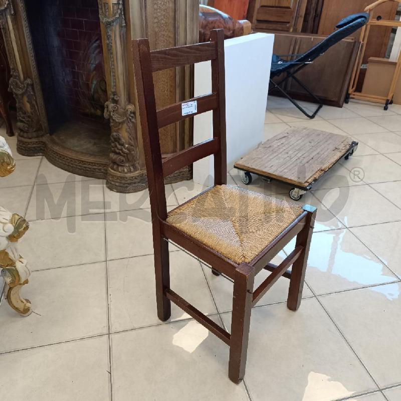 SEDIA LEGNO ROVERE | Mercatino dell'Usato Colleferro 2