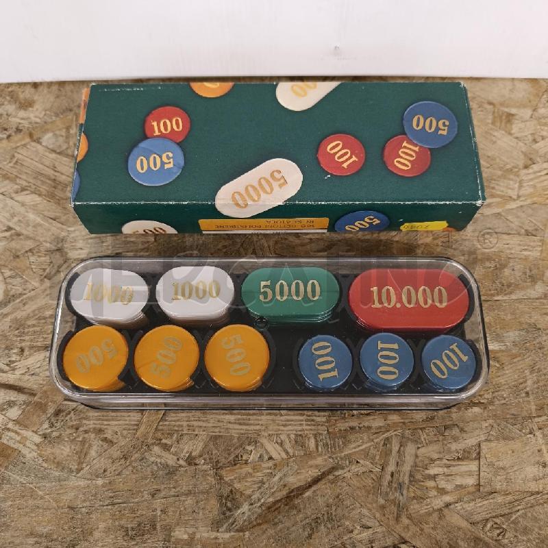 SET 100 FICHES POLIESTERE DIDATTA | Mercatino dell'Usato Colleferro 1