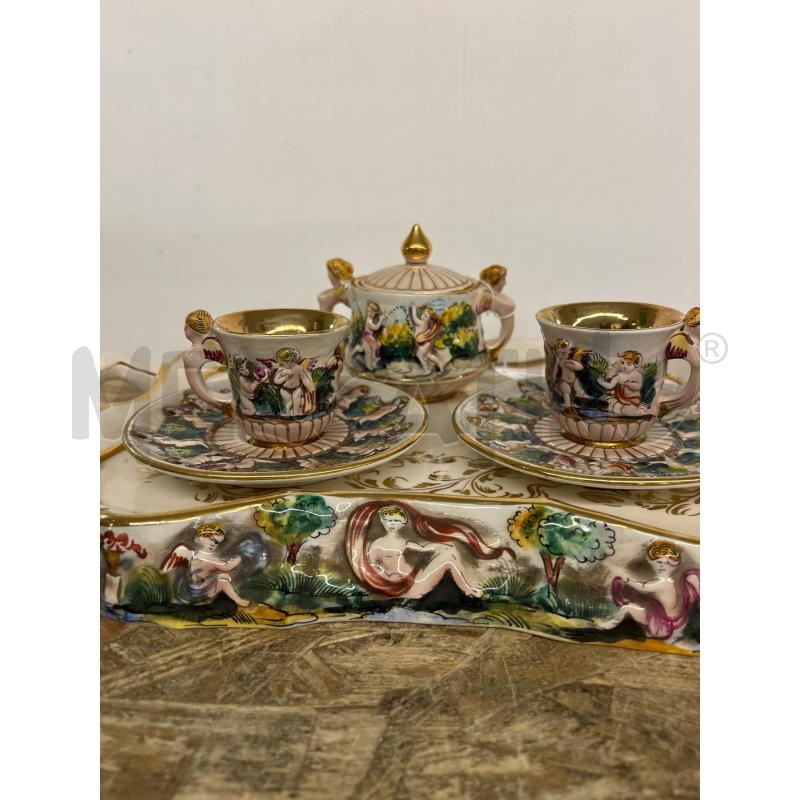 SET DA CAFFE' TETE-A-TETE   CAPODIMONTE 745 | Mercatino dell'Usato Colleferro 2