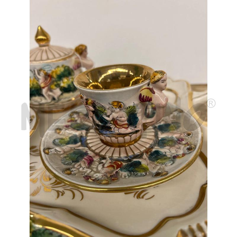 SET DA CAFFE' TETE-A-TETE   CAPODIMONTE 745 | Mercatino dell'Usato Colleferro 3
