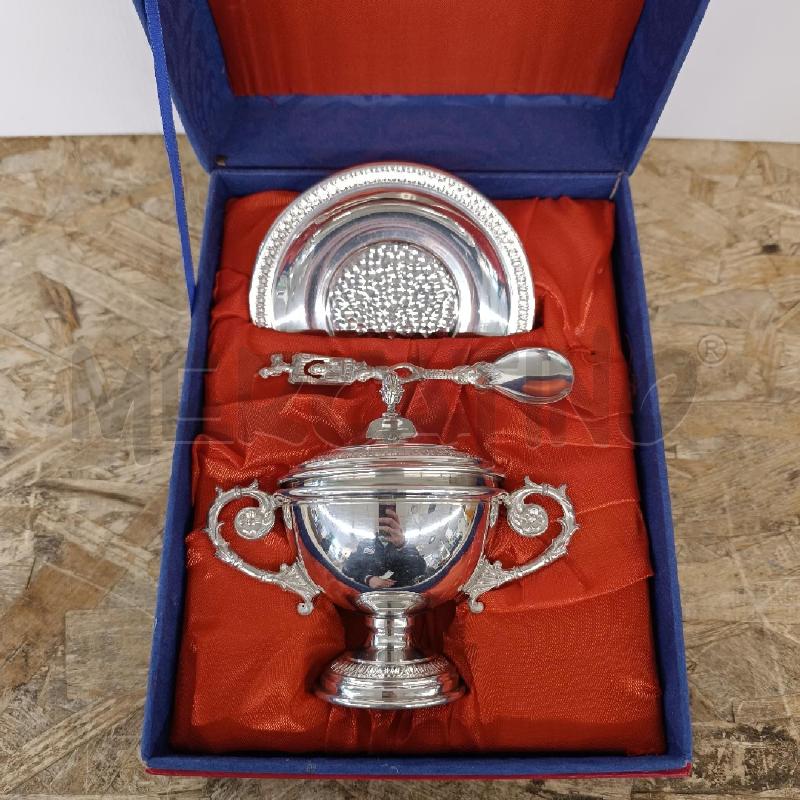 SET PZ.3 ZUCCHERIERA SILVER PLATED  | Mercatino dell'Usato Colleferro 1