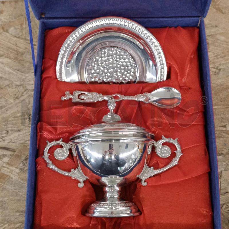 SET PZ.3 ZUCCHERIERA SILVER PLATED  | Mercatino dell'Usato Colleferro 2