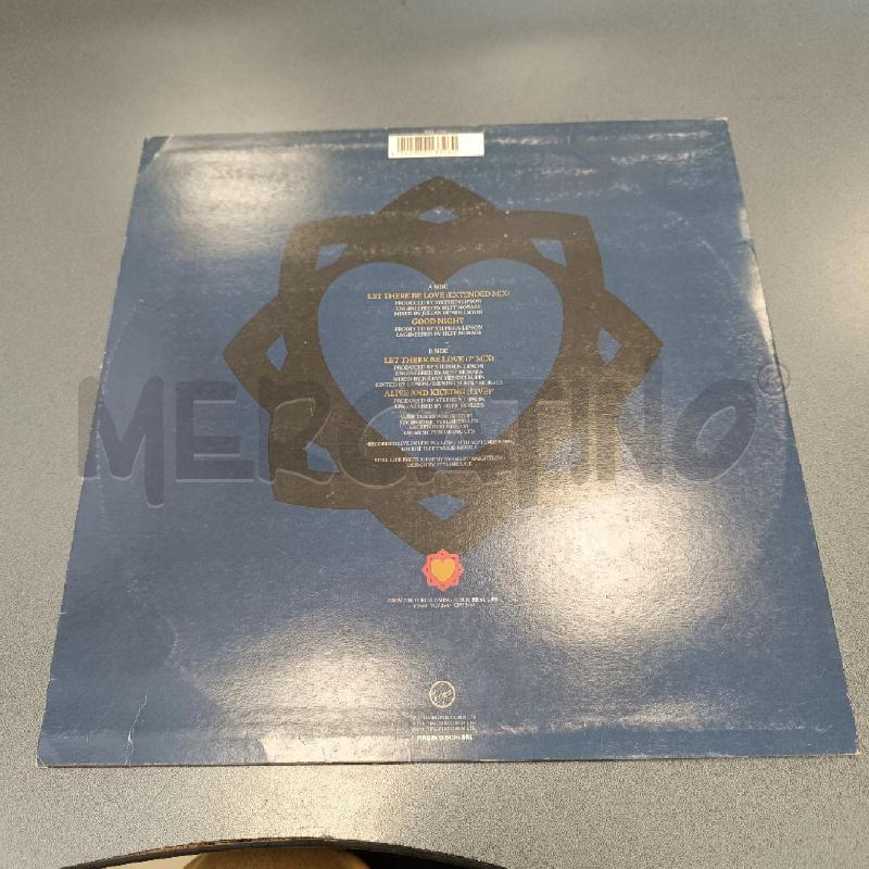SIMPLE MINDS – LET THERE BE LOVE | Mercatino dell'Usato Colleferro 2