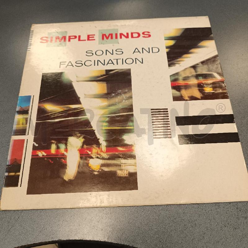SIMPLE MINDS – SONS AND FASCINATION | Mercatino dell'Usato Colleferro 1