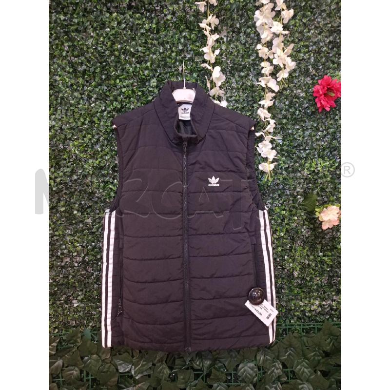SMANICATO UOMO ADIDAS NERO BANDA BIA  | Mercatino dell'Usato Colleferro 1