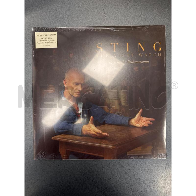 STING – THE NIGHT WATCH (LIVE AT THE RIJKSMUSEUM)  | Mercatino dell'Usato Colleferro 1
