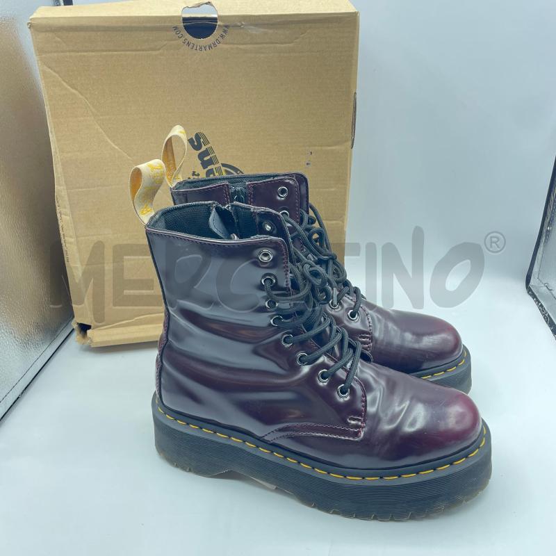 STIVALI DONNA DR MARTENS PLATFORM BORDEAUX  | Mercatino dell'Usato Colleferro 2