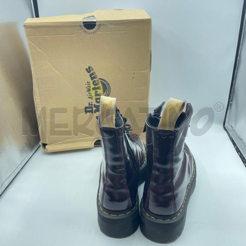 STIVALI DONNA DR MARTENS PLATFORM BORDEAUX  | Mercatino dell'Usato Colleferro 4