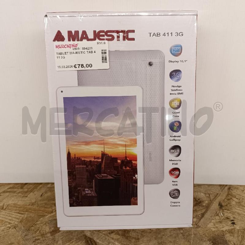 TABLET MAJESTIC TAB 411 3G | Mercatino dell'Usato Colleferro 1