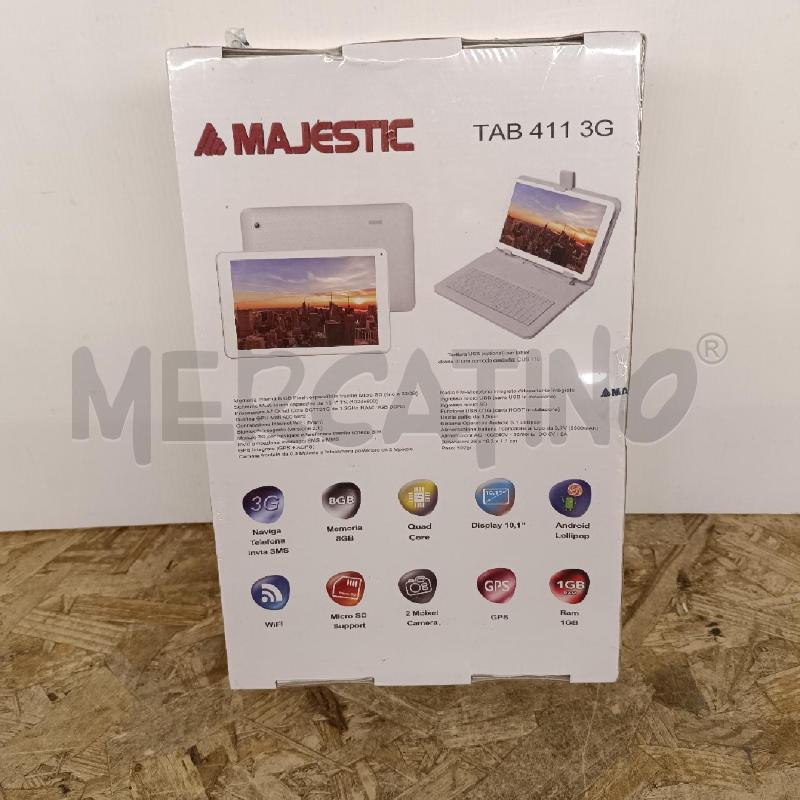TABLET MAJESTIC TAB 411 3G | Mercatino dell'Usato Colleferro 3