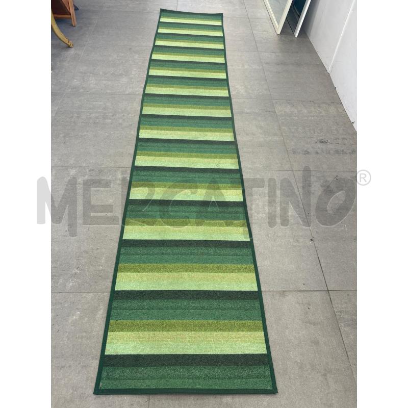 TAPPETO GUIDA VERDE 50X 270 CM | Mercatino dell'Usato Colleferro 1