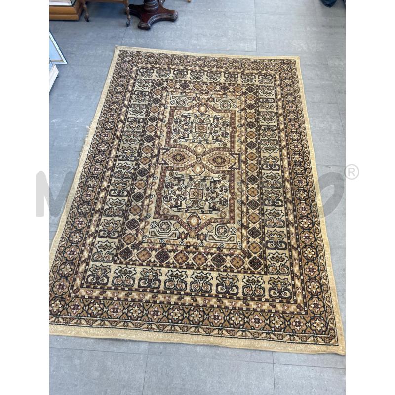 TAPPETO MODERNO STILE ORIENTALE 160X230 MARRONE DISEGNI | Mercatino dell'Usato Colleferro 1