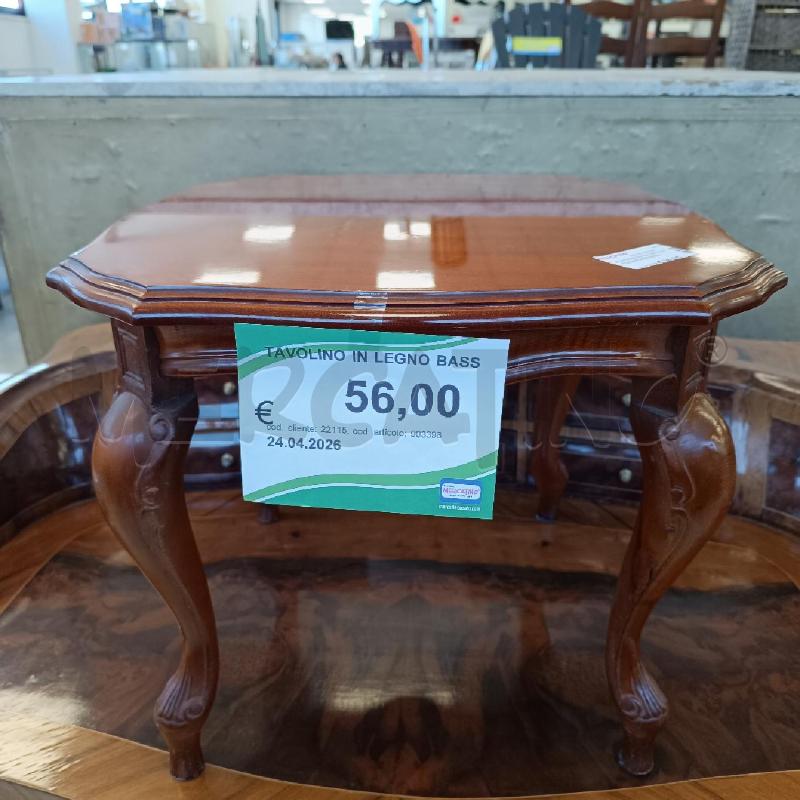 TAVOLINO IN LEGNO BASSO | Mercatino dell'Usato Colleferro 1