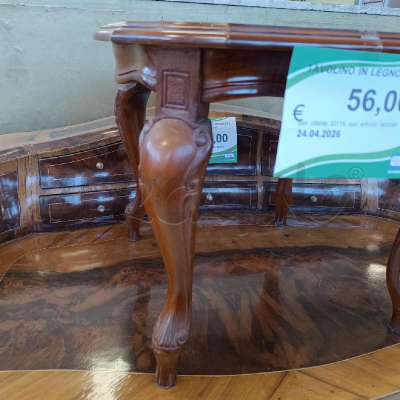 TAVOLINO IN LEGNO BASSO | Mercatino dell'Usato Colleferro 3