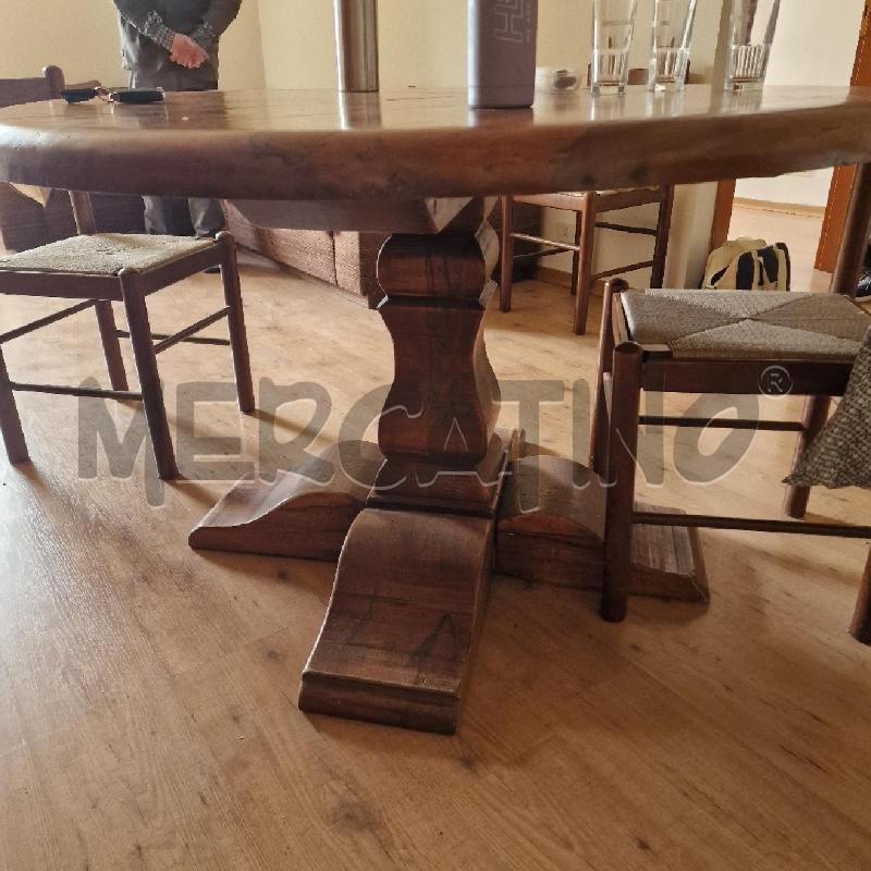 TAVOLO ROTONDO LEGNO | Mercatino dell'Usato Colleferro 1