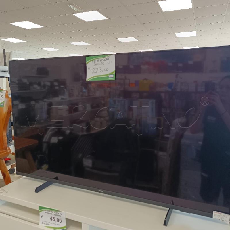 TELEVISORE PHILIPS 55 POLLICI SMART TV CON TELECOMANDO | Mercatino dell'Usato Colleferro 1