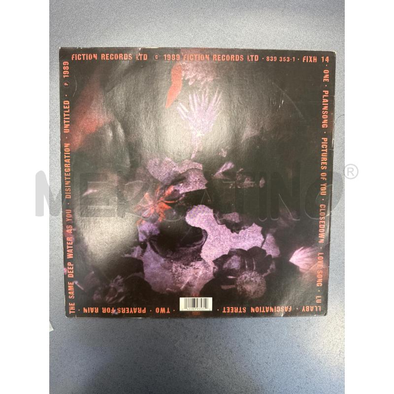THE CURE DISINTEGRATION | Mercatino dell'Usato Colleferro 2