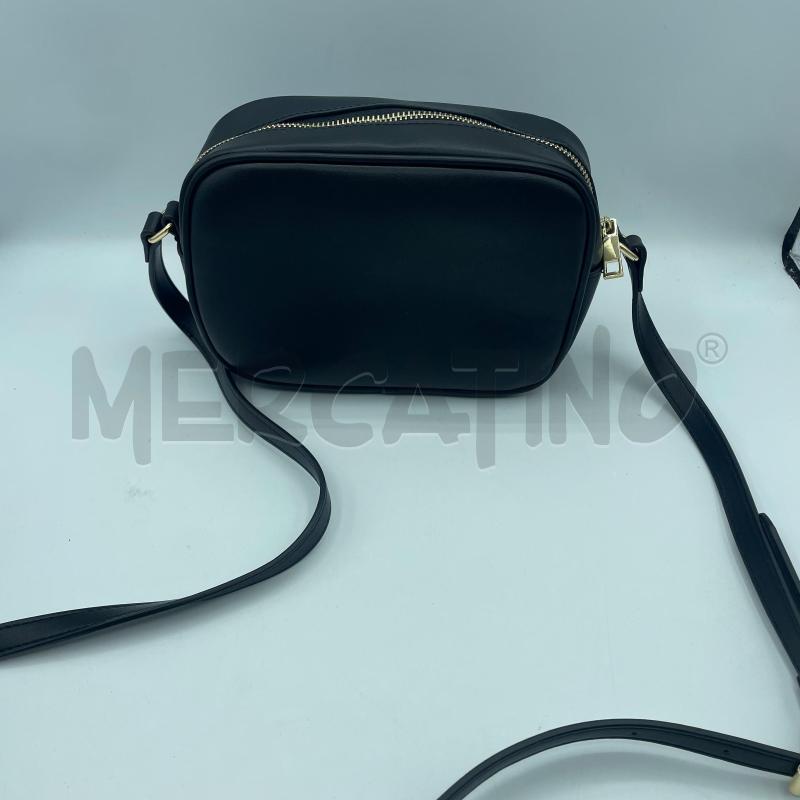 TRACOLLA DONNA CAVALLI CLASS NERA SCRITTA GRI | Mercatino dell'Usato Colleferro 2