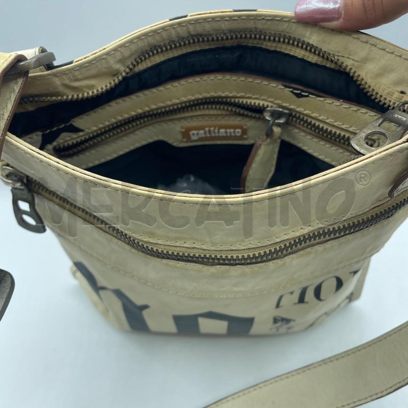 TRACOLLA DONNA GALLIANO STILE GIORNALE ANNI 2000 | Mercatino dell'Usato Colleferro 4