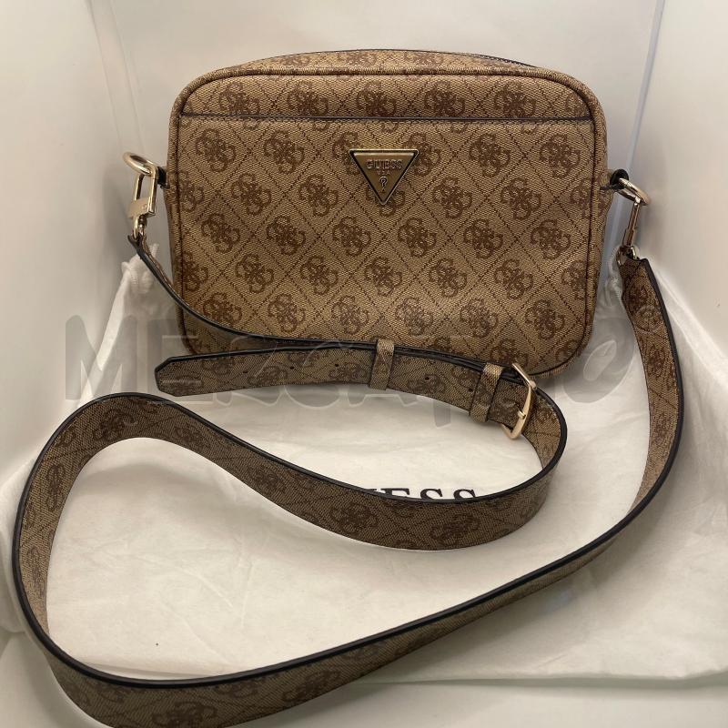 TRACOLLA DONNA GUESS BEIGE LOGO | Mercatino dell'Usato Colleferro 1