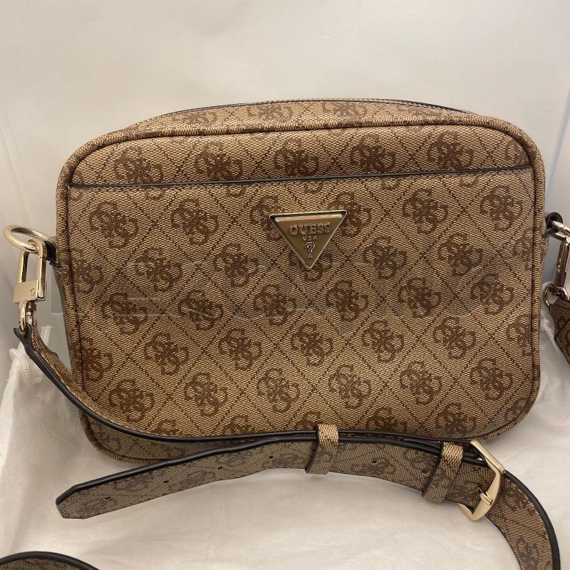 TRACOLLA DONNA GUESS BEIGE LOGO | Mercatino dell'Usato Colleferro 2