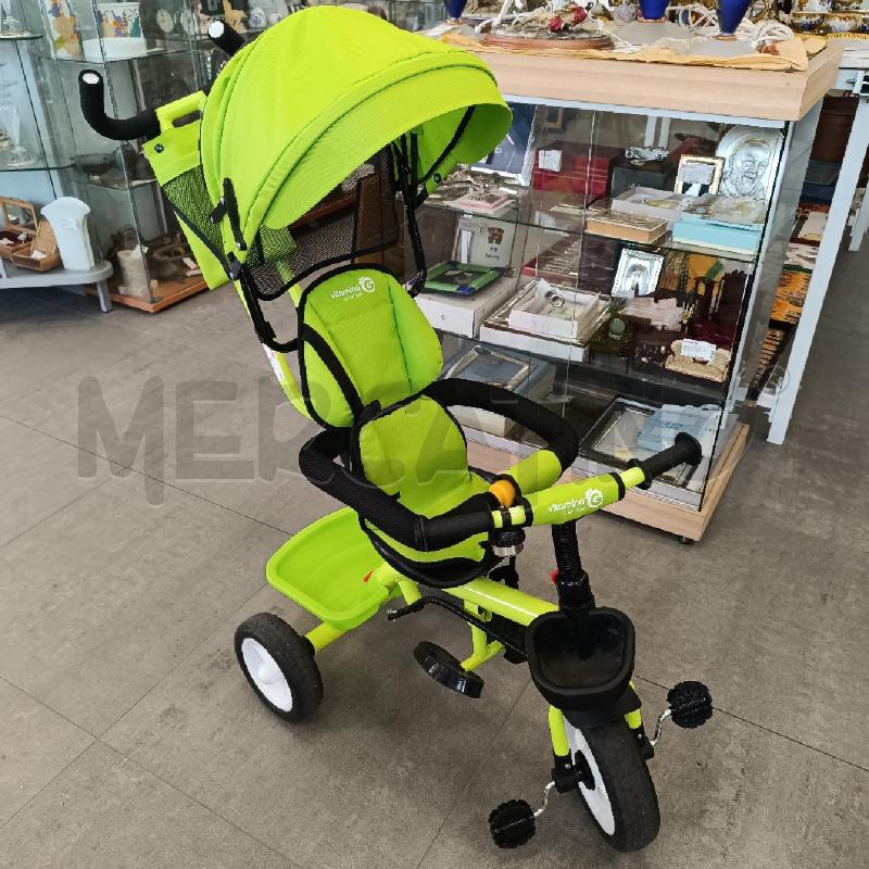 TRICICLO VERDE  CON PARASOLE | Mercatino dell'Usato Colleferro 2