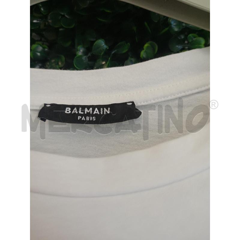 T SHIRT RAGAZZA BALMAIN PARIS BIA DIF  | Mercatino dell'Usato Colleferro 3