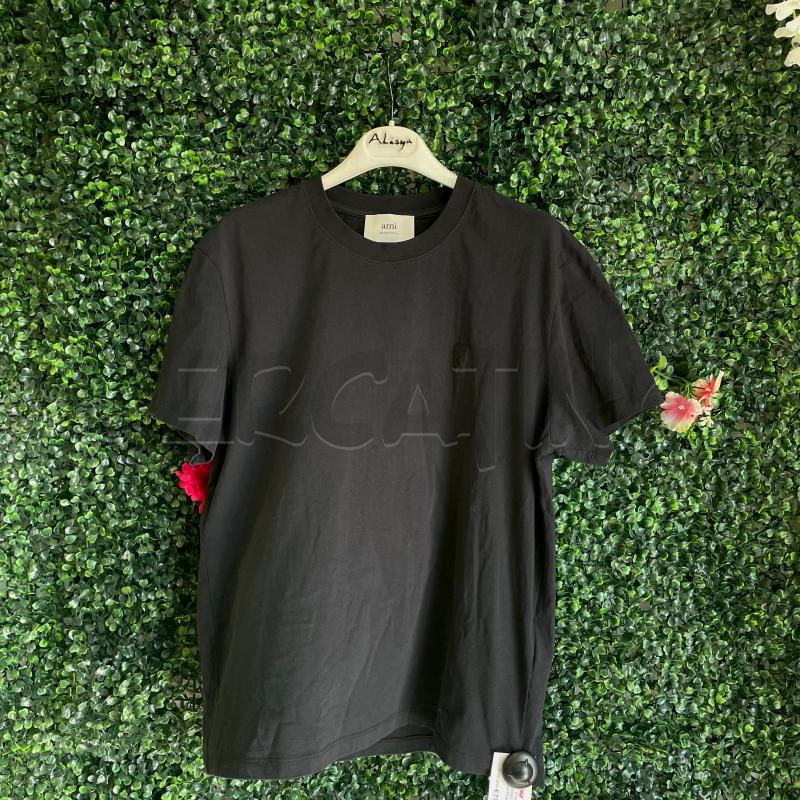 T SHIRT UOMO AMI ALEXANDRE MATTIUSSI NE LOGO ALTO A DESTRA  | Mercatino dell'Usato Colleferro 1
