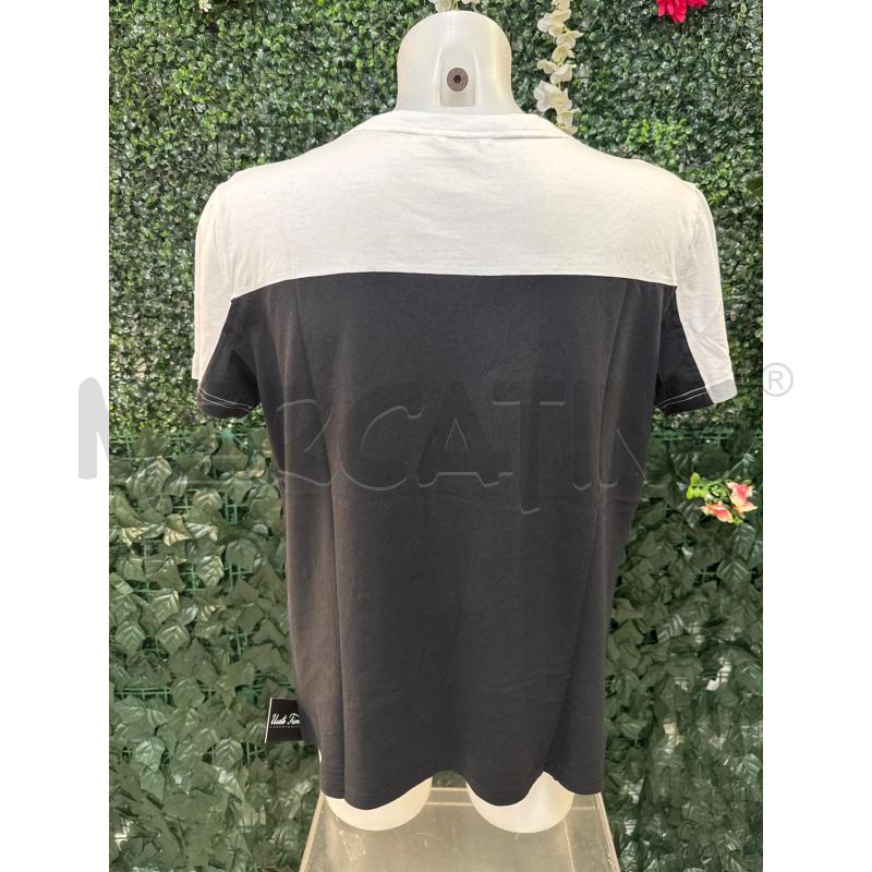 T SHIRT UOMO CALVIN KLEIN VE/BIA NE/GRI BORDINO NE | Mercatino dell'Usato Colleferro 2