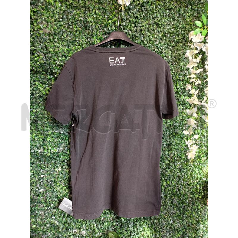T SHIRT UOMO EMPORIO ARMANI NERA SCRITTE BIA | Mercatino dell'Usato Colleferro 2