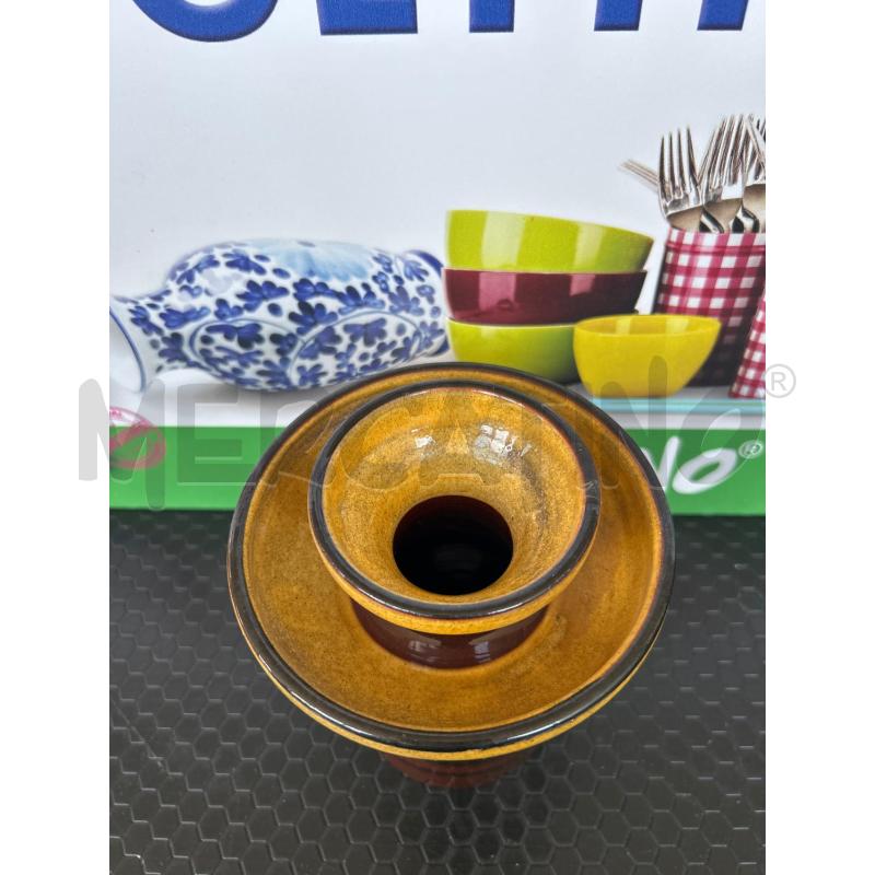 VASETTO IN TERRACOTTA DIPINTO A MANO  | Mercatino dell'Usato Colleferro 2