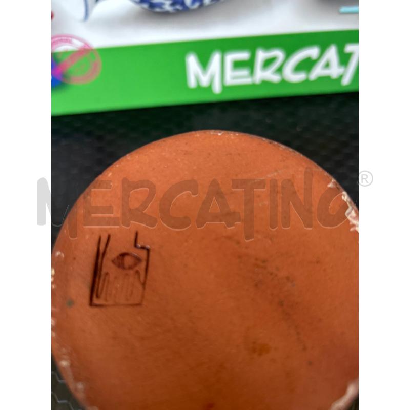 VASETTO IN TERRACOTTA DIPINTO A MANO  | Mercatino dell'Usato Colleferro 3