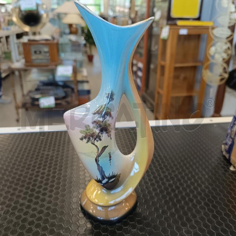 VASETTO MONOSTELO CERAMICA FIORENTINA DIS ALBERO | Mercatino dell'Usato Colleferro 1