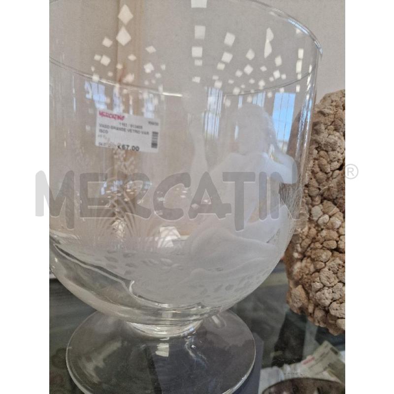 VASO GRANDE VETRO VARISCO | Mercatino dell'Usato Colleferro 2