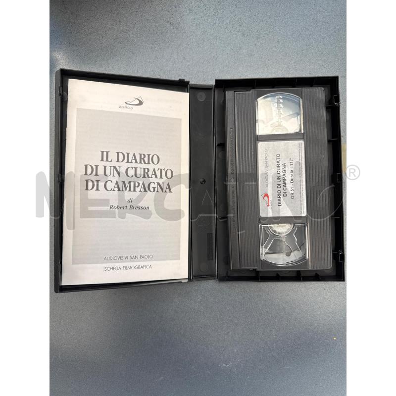 VHS - DIARIO DI UN CURATO DI CAMPAGNA  | Mercatino dell'Usato Colleferro 2