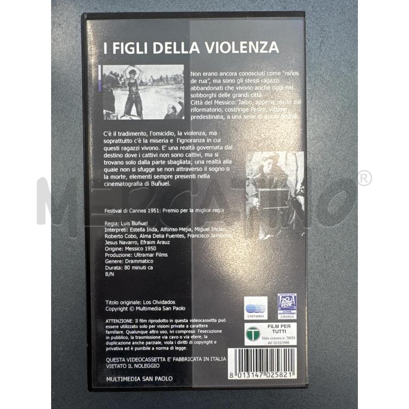 VHS - I FIGLI DELLA VIOLENZA | Mercatino dell'Usato Colleferro 3