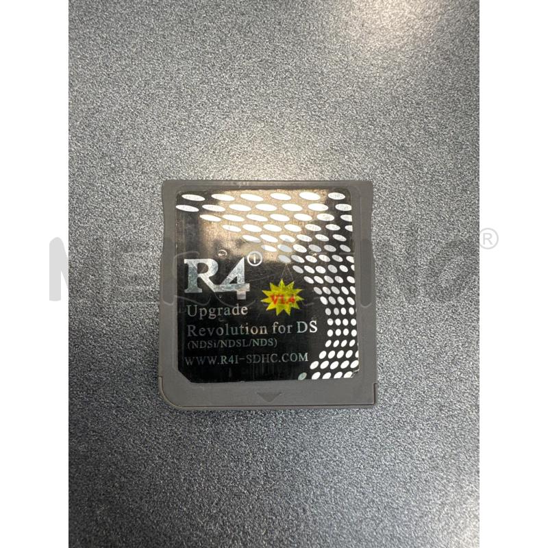 VIDEOGIOCO NINTENDO DS - SCHEDA R4 + 4GB  | Mercatino dell'Usato Colleferro 1