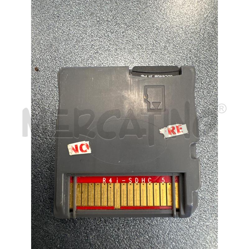 VIDEOGIOCO NINTENDO DS - SCHEDA R4 + 4GB  | Mercatino dell'Usato Colleferro 2