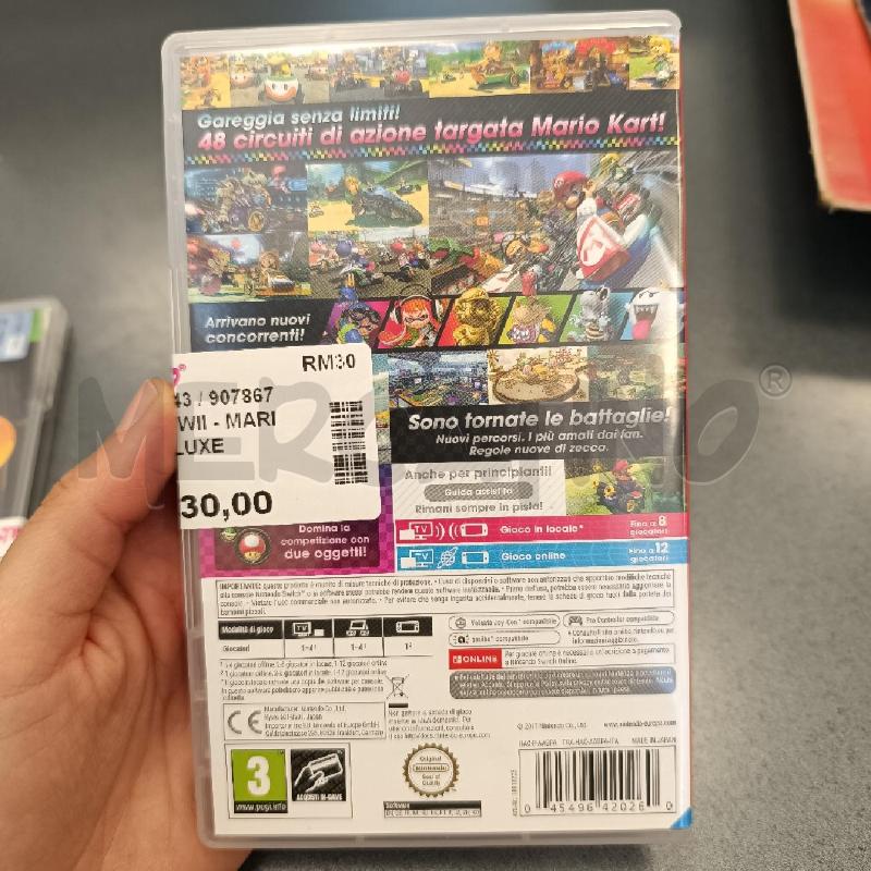 VIDEOGIOCO WII - MARIO KART 8 DELUXE  | Mercatino dell'Usato Colleferro 2