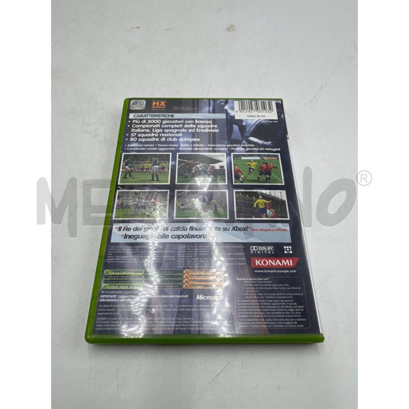 VIDEOGIOCO XBOX (ORIGINALE) PES 4 | Mercatino dell'Usato Colleferro 4