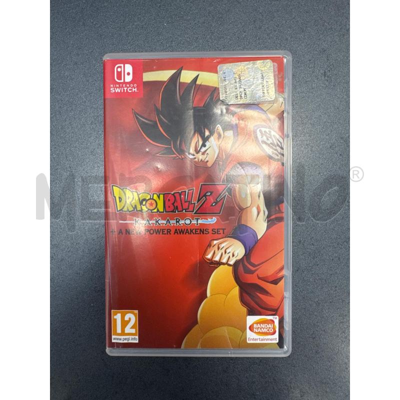 VIDEO GIOCO NINTENDO SWITCH DRAGONBALL Z KAKAROT | Mercatino dell'Usato Colleferro 1