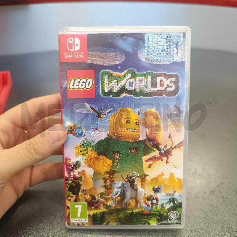 VIDEO GIOCO NINTENDO SWITCH LEGO WORLDS | Mercatino dell'Usato Colleferro 1